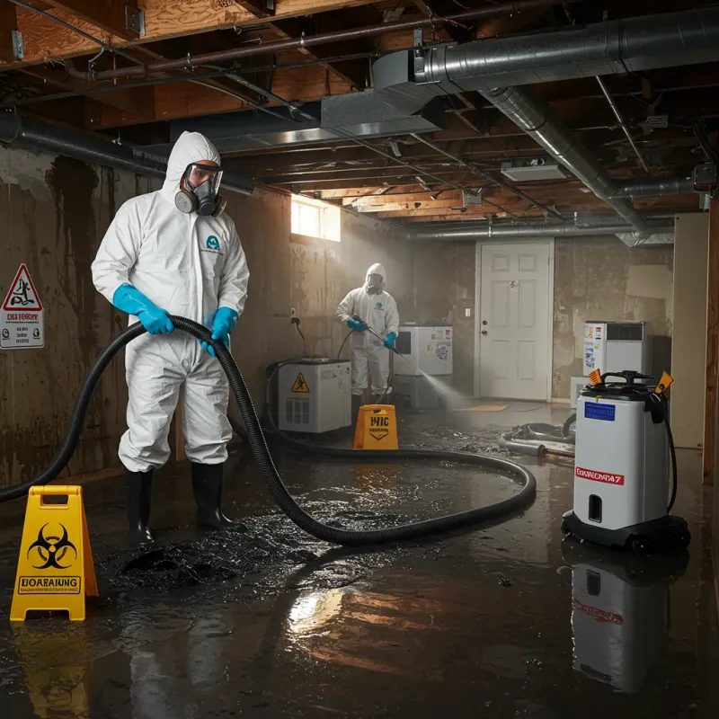 Sewage Backup Cleanup Service in Harlan County, KY